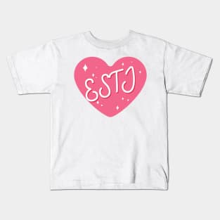 ESTJ personality typography Kids T-Shirt